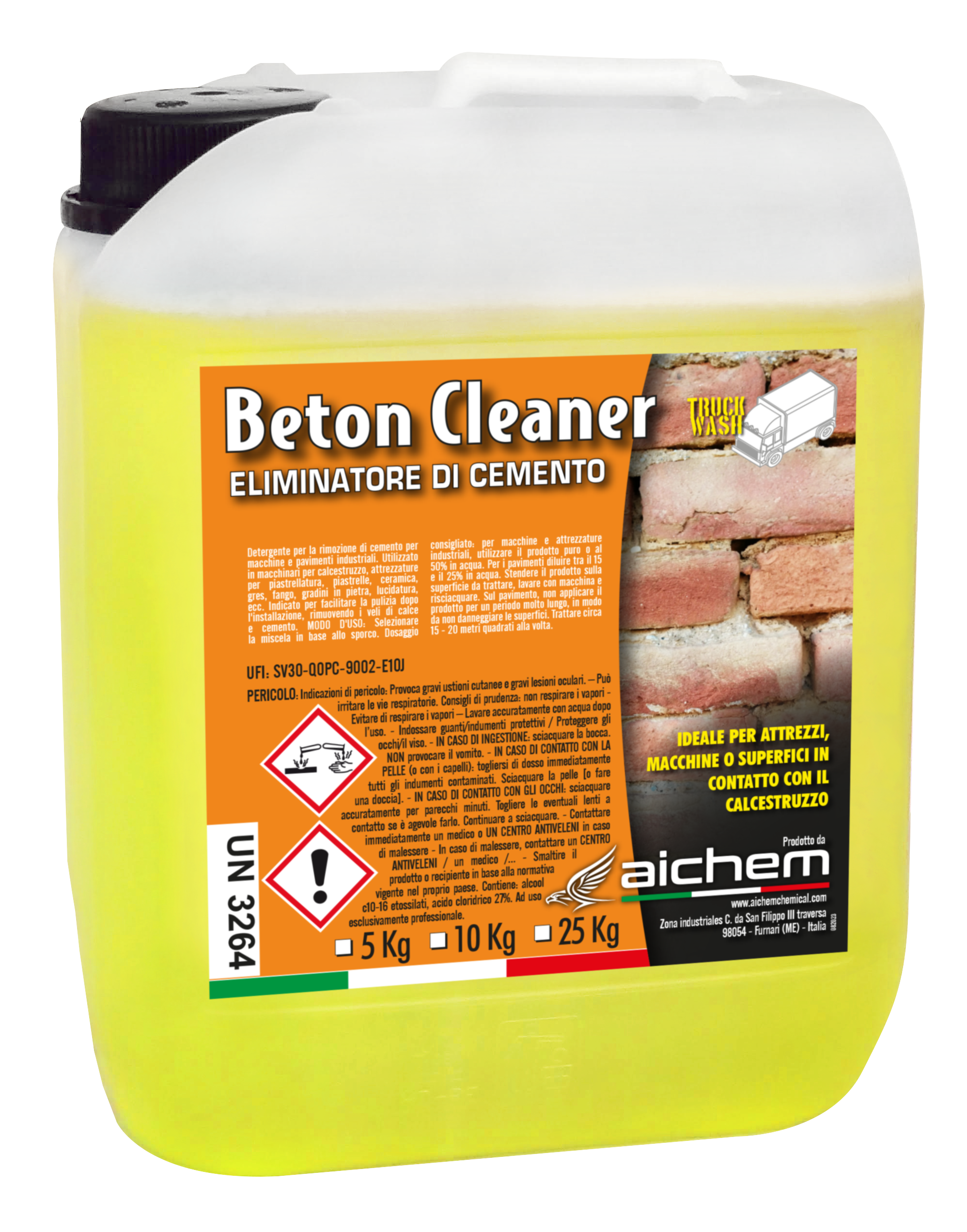 BETON CLEANER – Quitacemento Concentrado (Máquinas