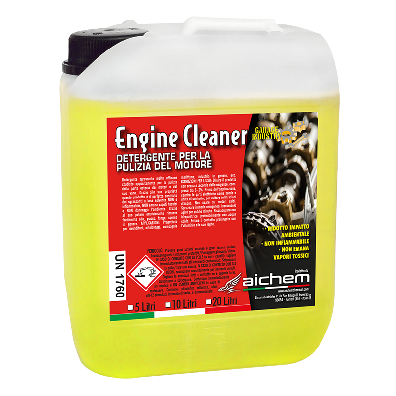 ENGINE CLEANER – Desengrasante Lavamotor Exterior (Sin Disolventes