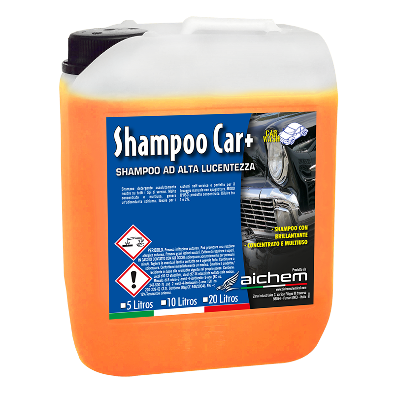 SHAMPOO CAR+ – Champú Profesional para Auto (Neutro