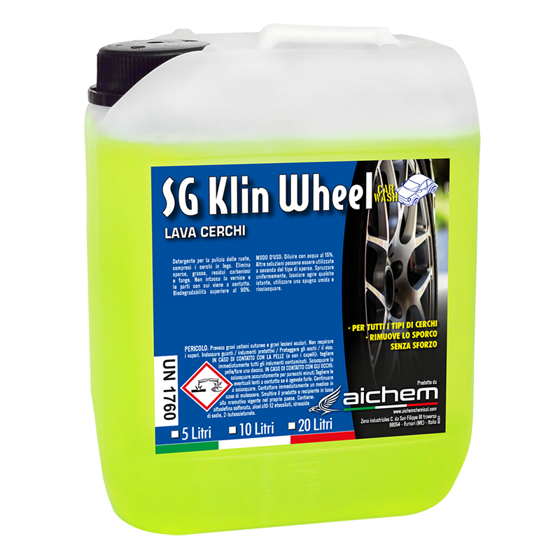 SG KLIN WHEEL – Limpiador Profesional de Llantas (no corrosivo para pintura)