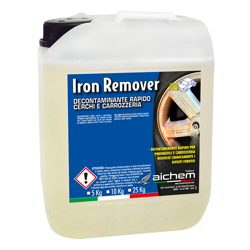IRON REMOVER – Decontaminante Rápido de Residuos Férricos (Llantas y Pintura)