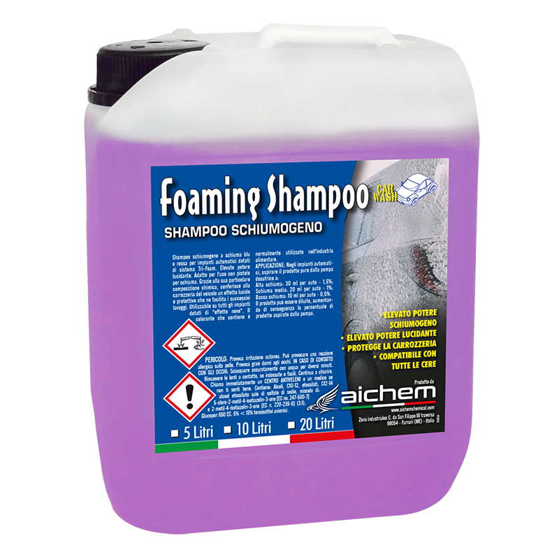 FOAMING SHAMPOO – Champú Espumógeno Tri-Foam (Espuma Blanca)