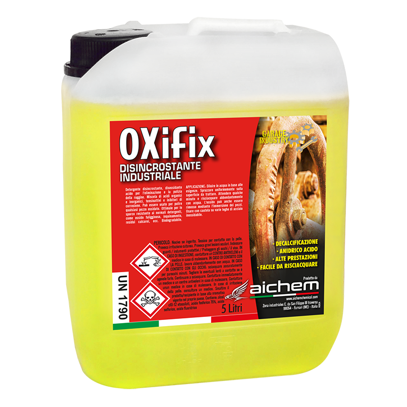 OXIFIX – Desincrustante Industrial Antióxido (con inhibidores de corrosión)