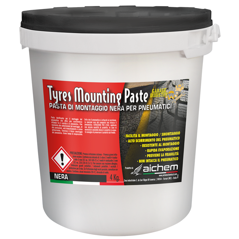 MOUNTING PASTE BLACK – Pasta de Montaje Negra para Neumáticos (Anticorrosiva