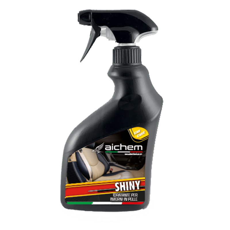 SHINY – Limpiador e Hidratante para Piel Interior (Volante y Asientos)