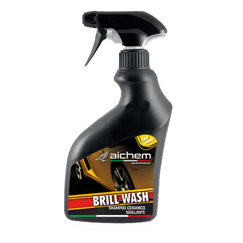 BRILL WASH – Champú Cerámico Sellante 3 en 1 (Lava